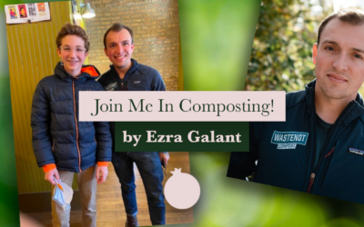 Join eighth grader Ezra Galant in composting!